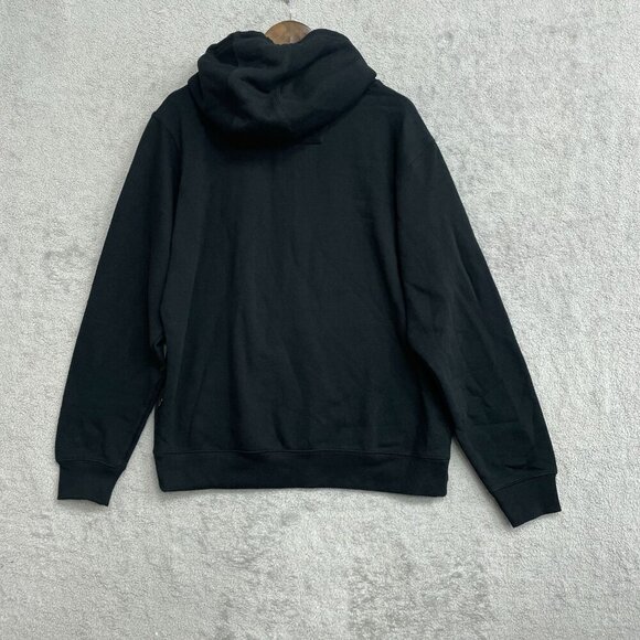 NEW Cat Caterpillar Men's M Black Hoodie Sweatshirt  Pullover Workwear - Picture 2 of 8